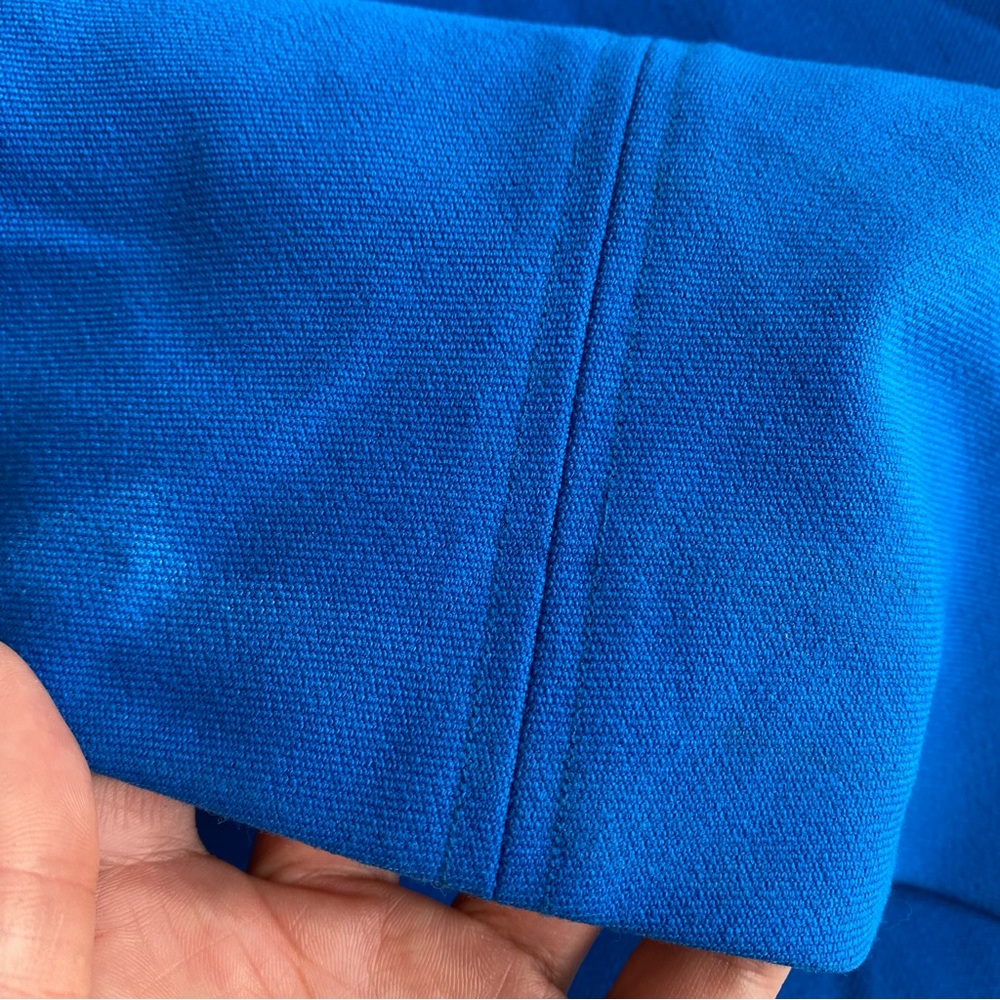 💙 ZARA BLUE ASYMMETRICAL FITTED TOP! - Picture 8 of 14